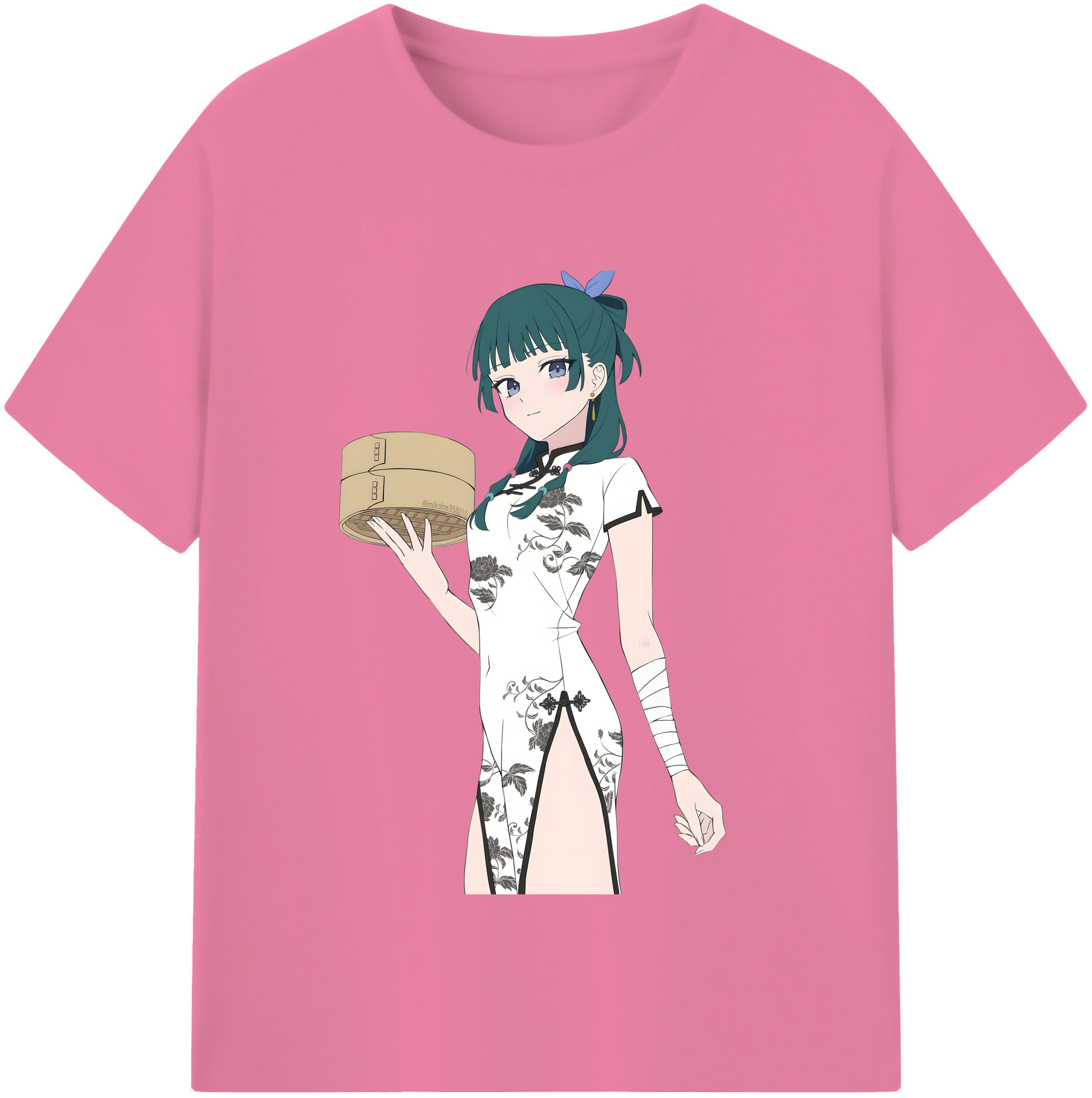 （画像用） 薬屋のひとりごと The Apothecary Diaries 綿100％半袖Tシャツ（フロントプリント）